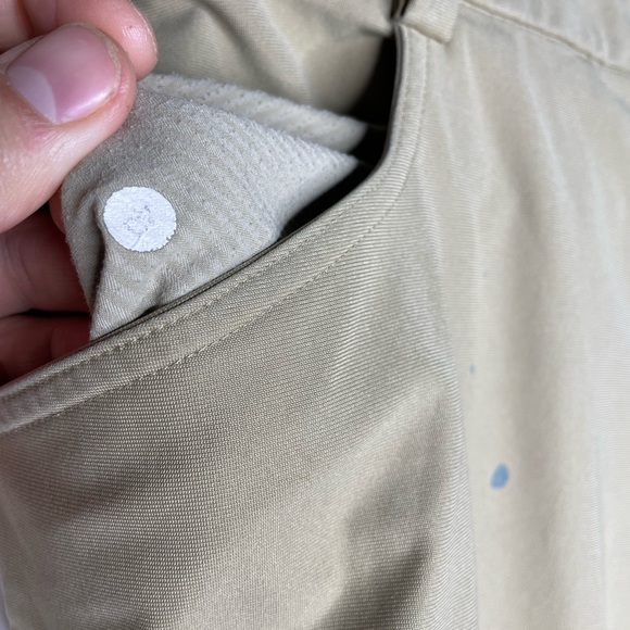 Lululemon ABC Pant Khaki Tan Beige Chinos Pants Mens Size 40 - Picture 5 of 13